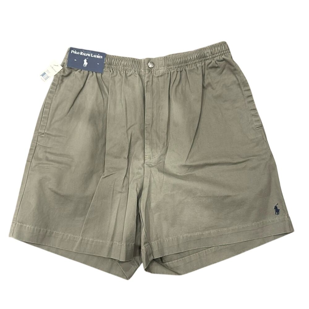 NWT Polo Ralph Lauren Men's Cotton Classic Fit Shorts 5.5" Dark Olive Size XL